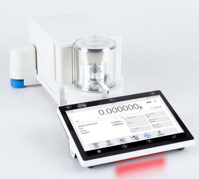 Cân vi lượng MYA 21.5Y.P để hiệu chuẩn pipet 